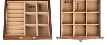 Custom large multi-layer wooden jewelry box Custom large multi-layer wooden jewelry box